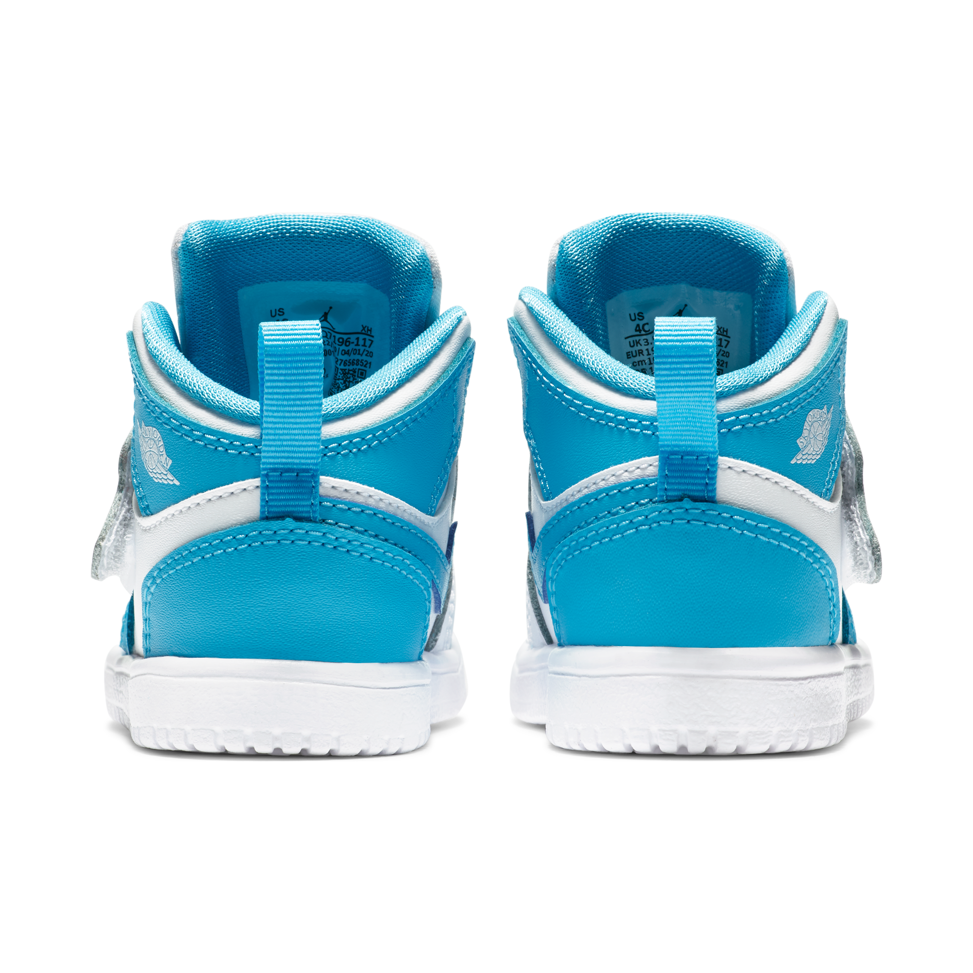 teal baby shoes
