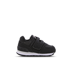 Baby Shoes - New Balance 574 - Black-White-Pink