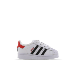 Baby Shoes - adidas Superstar - White-Black-Red