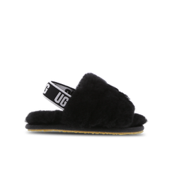 Neonati e piccoli Scarpe - UGG Fluff Slide - Black-Black