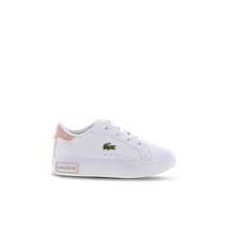 Baby Shoes - Lacoste Powercourt - White-Pink