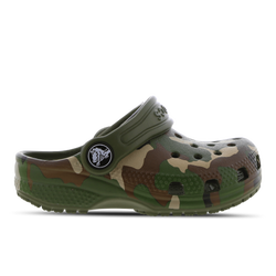 Baby Shoes - Crocs Clog - Army Green-Multi