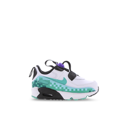 Baby Shoes - Nike Air Max 90 Essential Tot Tots - White-Green-Purple