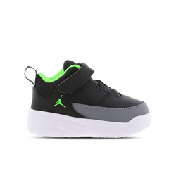 Baby Shoes - Jordan Max Aura - Black-Green Strike-Cool Grey