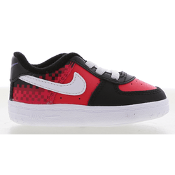 Baby Shoes - Nike Air Force 1 Crib Tot Tots - Siren Red-White-Black