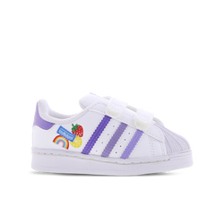 Baby Shoes - adidas Superstar - Ftwr White-Light Purple-Magic Lilac