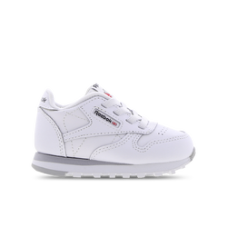 Baby Shoes - Reebok Classic Leather - Ftwr White-Pure Grey 3-Pure Grey 7
