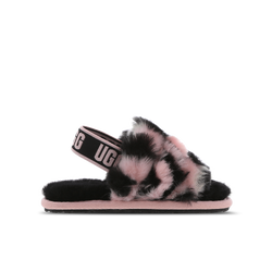 Baby Shoes - UGG Fluff Yeah - Pink Scallop-Pink Scallop