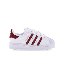 Baby Shoes - adidas Superstar Corduroy - Ftwr White-Team Colleg Burgundy-Ftwr White