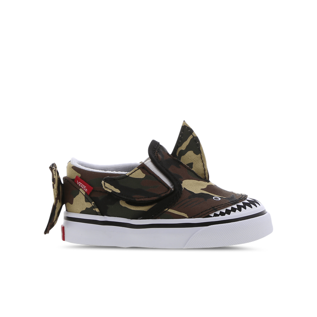 Vans Slip On Camo Shark - Baby Shoes