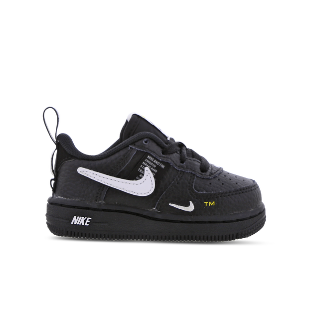 Nike Force 1 LV8 Utility Baby & Toddler Shoe - Black - AV4273-001