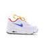 Nike Air Max 90 Leather - Baby Shoes White-Photo Blue-University Gold