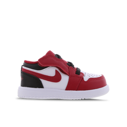 Baby Shoes - Jordan Aj1 Low - White-Gym Red-Black