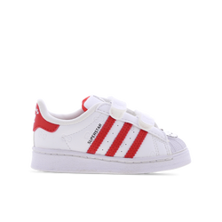 Baby Shoes - adidas Superstar Hello Kitty - White-Vivid Red-Core Black