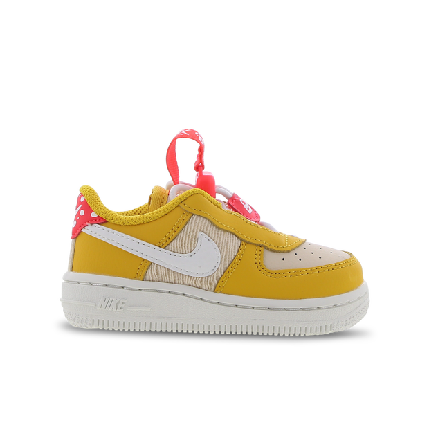 Nike Force 1 Toggle SE Baby & Toddler Shoes - Yellow - DQ0366-700
