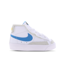 Baby Shoes - Nike Blazer Mid Back To Cool - White-Laser Blue-Yellow Ochre