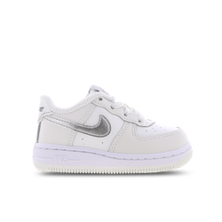 Bebés Zapatillas - Nike Air Force 1 Low - Summit White-Metallic Silver