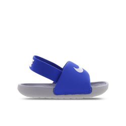 Bebes Chaussures - Nike Kawa Slide - Hyper Cobalt-White-Wolf Grey