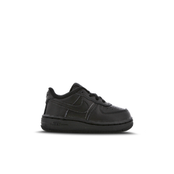 Baby Shoes - Nike Air Force 1 - Black-Black-Black