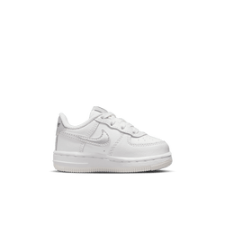 Neonati e piccoli Scarpe - Nike Air Force 1 Low - Summit White-Metallic Silver-White