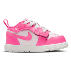 Baby Shoes - Jordan 1 Low - Pink Foam-Summit White