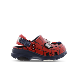 Bebés Sandalias y Flip-Flops - Crocs Toddler All-terrain Clog Spider-man - Red-Black