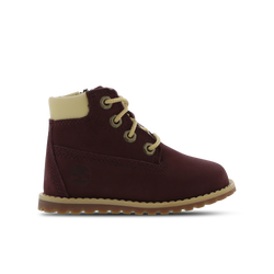 Baby Shoes - Timberland Pokey Pine 6" - Burgundy-Burgundy