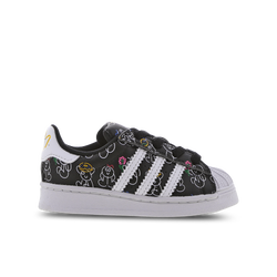 Baby Schuhe - adidas Superstar - Core Black-White-Crew Yellow