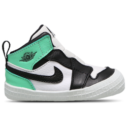 Baby Schuhe - Jordan Crib Bootie - White-Black-Green Glow