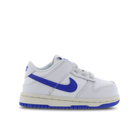 Nike Dunk Low Retro trainers in white and blue