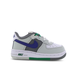 Bebés Zapatillas - Nike Air Force 1 Lv8 - Lt Silver-Deep Royal Blue-White
