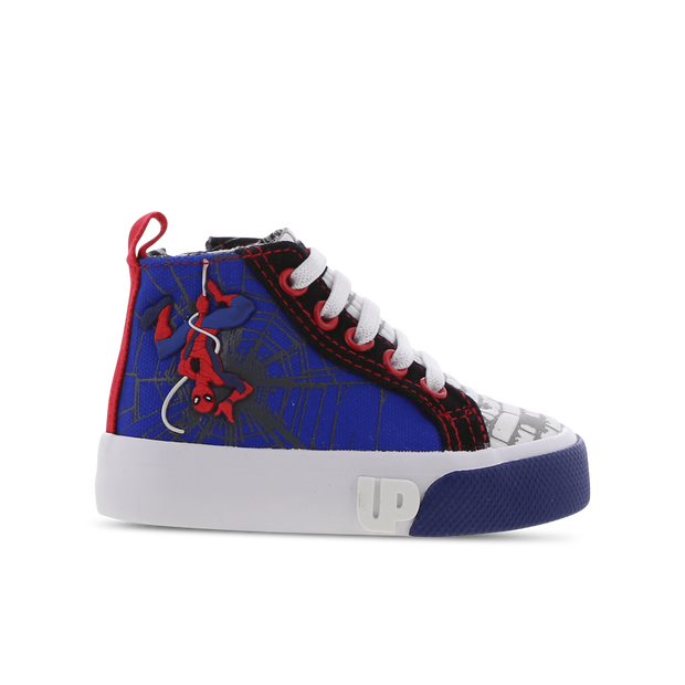 Image of Ground Up Spiderman High Top - Neonati E Piccoli Scarpe