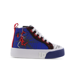 Bebés Zapatillas - GROUND UP Spiderman High Top - Red-Blue