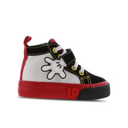 Bebés Zapatillas - GROUND UP Mickey High Top Velcro - Black-White