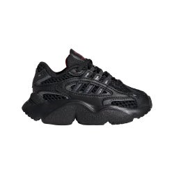 Baby Schuhe - adidas Ozmillen Elastic Lace - Core Black-Grey Four-Better Scarlet