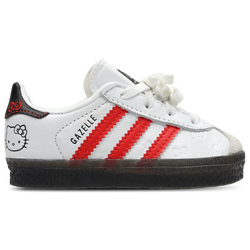 Baby Shoes - adidas Gazelle - White-Red-Core Black