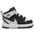 Jordan Aj1 Mid - Baby Schoenen Black-White