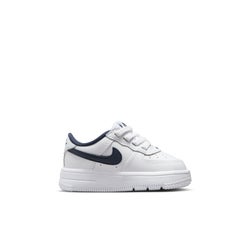 Infants Shoes - Nike Air Force 1 - White-Midnight Navy-Football Grey