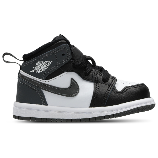 Image of Jordan Aj1 Mid unisex Scarpe - Nero - Pelle - Foot Locker035