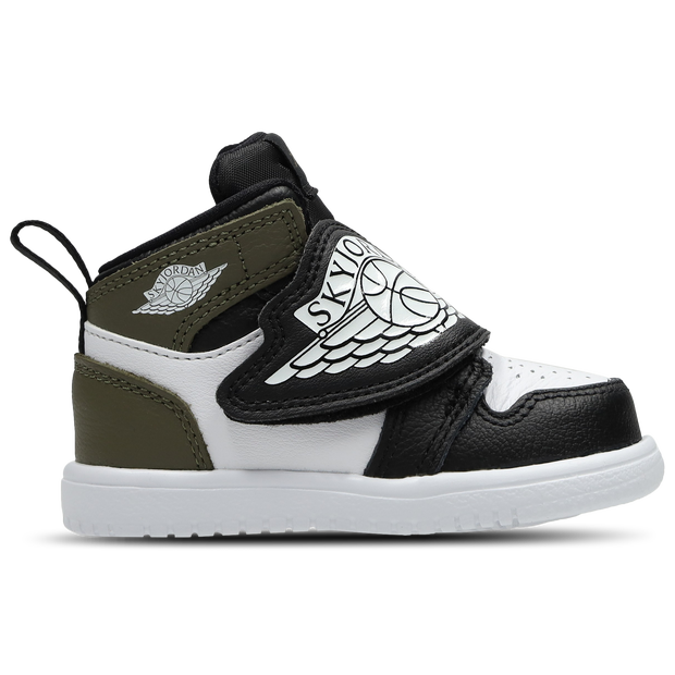 Sky Jordan 1 sko til sped-/småbarn - Svart - BQ7196-092