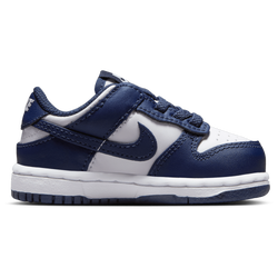 Baby Schoenen - Nike Dunk Low - White-Midnight Navy-White