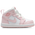 Jordan Aj1 Mid - Baby Schuhe Pink Foam-White-Fire Red