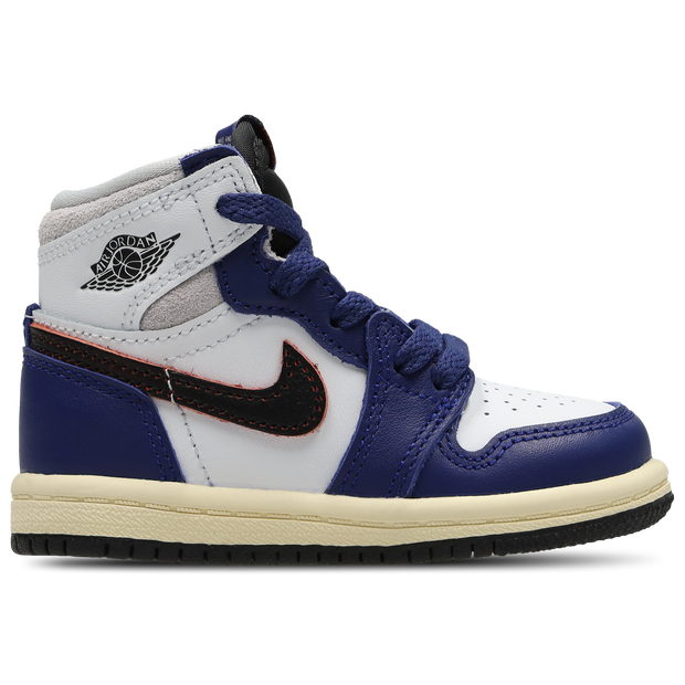 Image of Jordan Aj1 Retro Hi Og unisex Scarpe - Bianco - Pelle - Foot Locker035