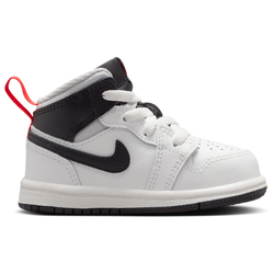 Baby Shoes - Jordan Aj1 Mid - Summit White-Black-Infrared 23