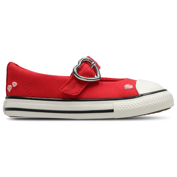 Converse Ctas Dainty Mary Jane Low unisex Scarpe - Rosso - Tela - Foot Locker