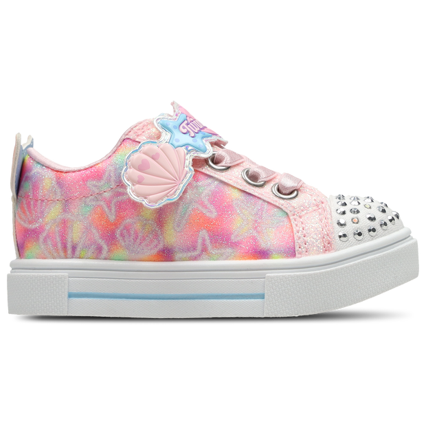 Skechers Twinkle Toes Baby Shoes - Pink - Size 4 - Plastic/Polycarbonate