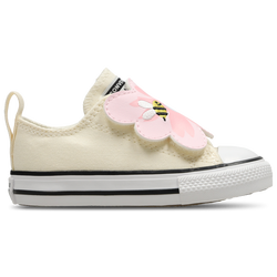 Baby Schoenen - Converse Ctas 1V Ox - Egret-Lt Jellyfish Jitter-White