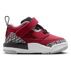 Baby Shoes - Jordan Spizike Low - Gym Red-Black-Wolf Grey