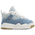 Jordan Retro 4 - Neonati e piccoli Scarpe Sail-Worn Blue-Mtlc Gold