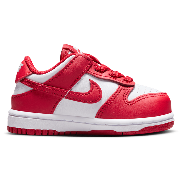 Chaussure Nike Dunk Low pour bébé et tout-petit - Blanc - FB9107-119